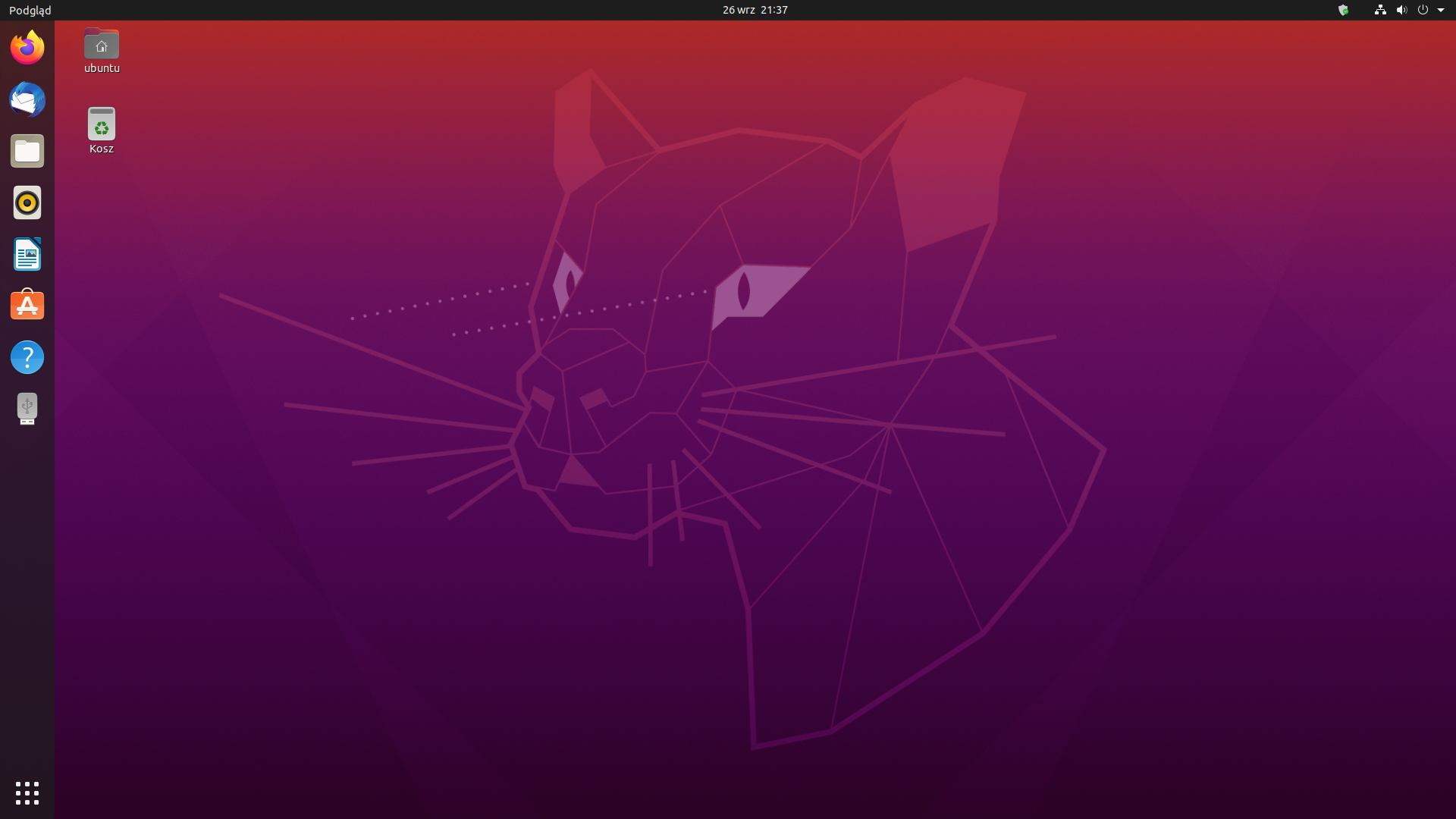 ubuntu 20.04 with the GNOME desktop